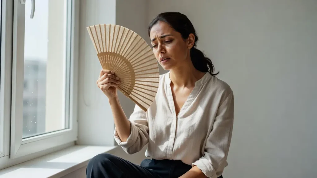  علت گرگرفتگی ناگهانی و داغی بدن در زنان