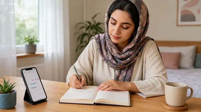 ثبت علائم برای بررسی چرا پریود شدم ولی خونریزی ندارم